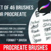 Brush set for Procreate