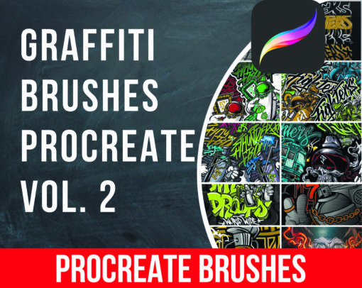 Graffiti Brushes Procreate vol. 2