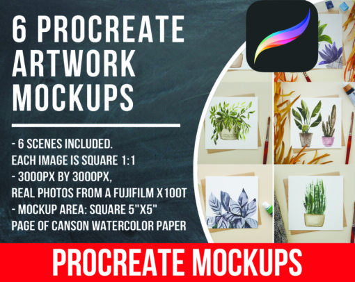 Procreate Artwork Mockups 1