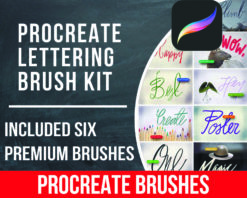 Procreate Lettering Brush Kit