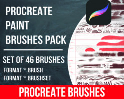 Procreate Paint Brushes set