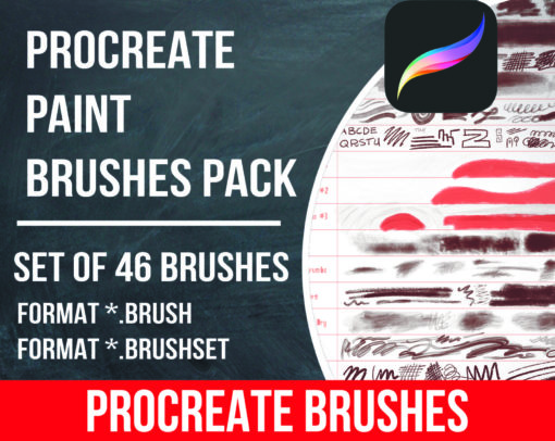 Procreate Paint Brushes set