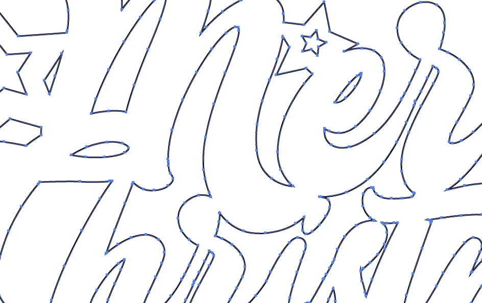 Merry christmas sign 2021 cut file. Christmas decoration dxf. 8 Merry christmas sign 2021 cut file. Christmas decoration dxf. - Image 6