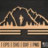 Woodworking plans. Vector layout holder "Runner". Cnc dxf files. 2 il fullxfull.1283853569 45a3