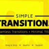 425 Seamless Transitions and 50 Minimal Titles for Premiere Pro Sound Effects 153883863592