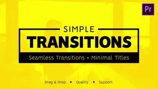 425 Seamless Transitions and 50 Minimal Titles for Premiere Pro Sound Effects 153883863592