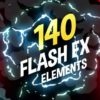 140 Flash FX Elements For After Effects CC 20142 or higher Digital Download 153799462664