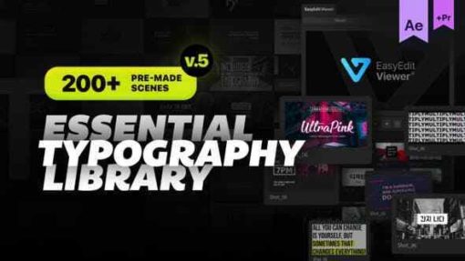 200 Essential Titles and Lower Thirds Motion Graphics Template Files 153883124574