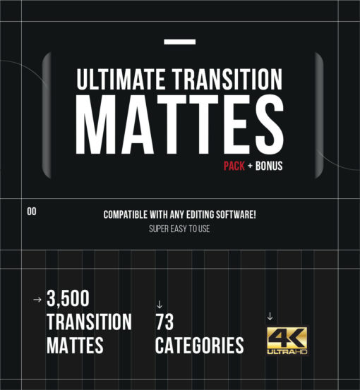 3500 Transition Mattes for After Effects, Premiere, Avid, Final Cut, Sony Vegas! 3 3500 Transition Mattes for After Effects, Premiere, Avid, Final Cut, Sony Vegas! - Image 2