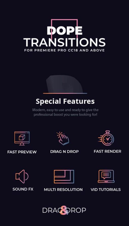 328 Dope Transitions For Premiere Pro. Sound Effects. Video Tutorials 13 328 Dope Transitions For Premiere Pro. Sound Effects. Video Tutorials - Image 11