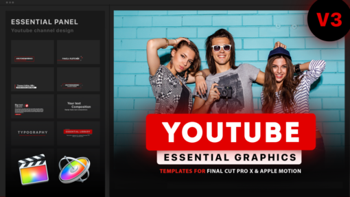 The best collection of elements for the Youtube channel! MOGRT for Premiere Pro. 3 The best collection of elements for the Youtube channel! MOGRT for Premiere Pro.