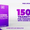 1500 Modern Drag n drop Transitions for Premiere Pro With Sound Effects 153794873098