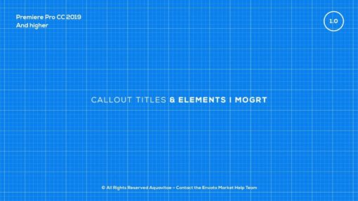 Call Out Titles Elements MOGRT for Premiere Pro Fully Customizable Resizable 153883903058
