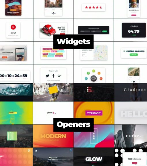 Motion Graphics Package. For After Effects and Premiere Pro CC 6 Motion Graphics Package. For After Effects and Premiere Pro CC - Image 4