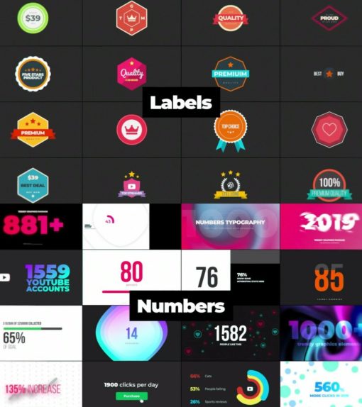 Motion Graphics Package. For After Effects and Premiere Pro CC 8 Motion Graphics Package. For After Effects and Premiere Pro CC - Image 6